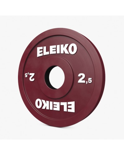 Диск Eleiko IWF Weightlifting Comp./Training Disc - 2.5 kg RC (124-0025R)