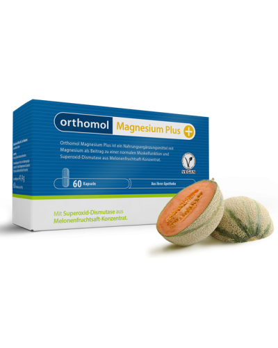 Витамины Orthomol Magnesium Plus экстракт Дыни 60 капсул (12502505)