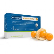 Витамины Orthomol Vitamin D3 Plus с экстрактом Физалиса 60 капсул (12502528)