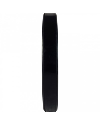 Обрезиненный диск для кроссфита Tunturi Bumper Plate 15 kg Black (Ø50 mm) (14TUSCF058)