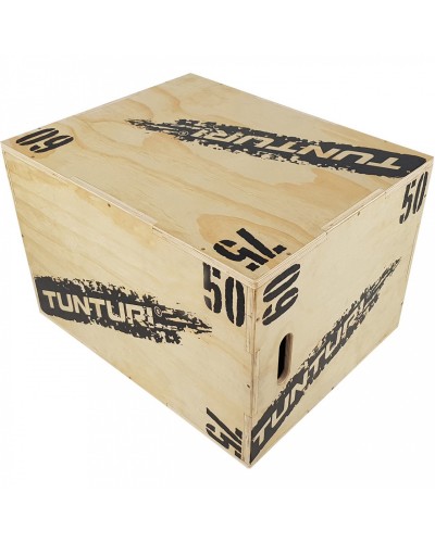 Плиометрический бокс для кроссфита Tunturi Plyo Box Wood 50/60/75 cm (14TUSCF078)