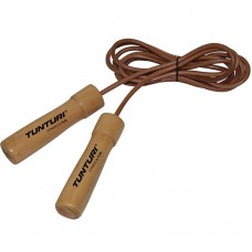Кожаная скакалка Tunturi Leather Skipping Rope Pro (14TUSFU166)