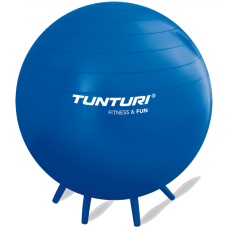 Фитбол с ручками Tunturi Sit Ball 65 cm Anti Burst, синий (антиразрыв) (14TUSFU269)