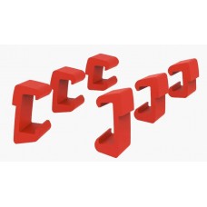 Клипсы SCICON Clip Switch Kit Red - SP1024