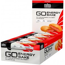 Печенье с начинкой SiS GO Energy Bake 12x50g, Strawberry - 130433