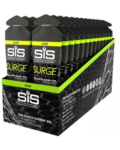Гель SiS Surge Gel + Caffeine 30x60ml, Lime -  220811