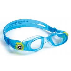 Очки для плавания Aqua Sphere Moby Kid Aqua B/LIME L/CL (167900)