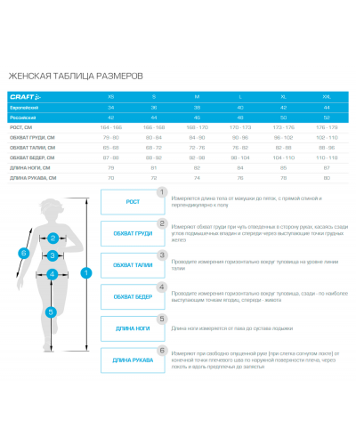 Женская термофутболка Craft Active Comfort RN LS W /1903714/