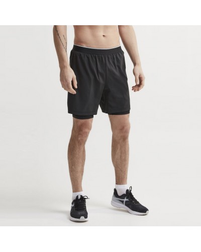 Мужские шорты для бега Craft Charge 2-IN-1 Shorts Man