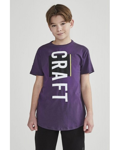 Футболка Craft Arch Long Printed Tee Jr(1908883-779000)