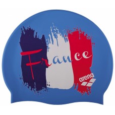 Шапочка для плавания Arena Print 2 flag france /1E368-038/