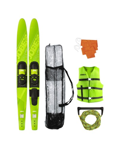 Лыжи водные Jobe Allegre 67" Combo Skis Lime Green Package (комплект) (208820003-67)