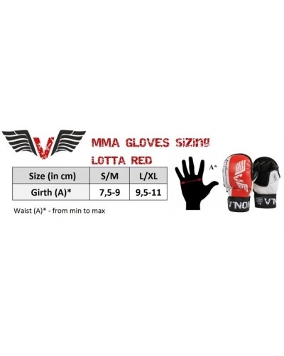 Перчатки MMA V`Noks Lotta Red (60060)
