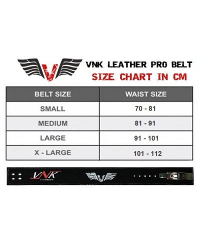 Пояс для тяжелой атлетики VNK Leather Pro (60074)