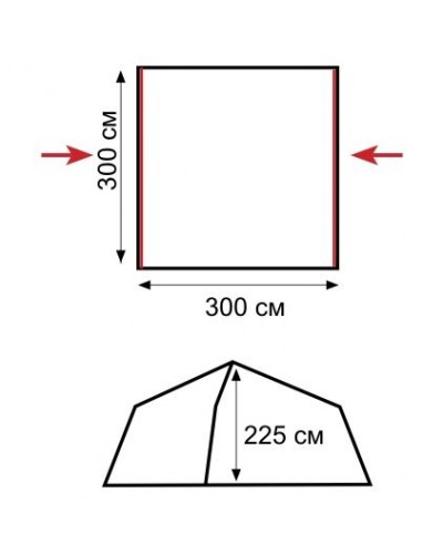 Шатер Tramp Bungalow LUX TRT-106.04 (22389)