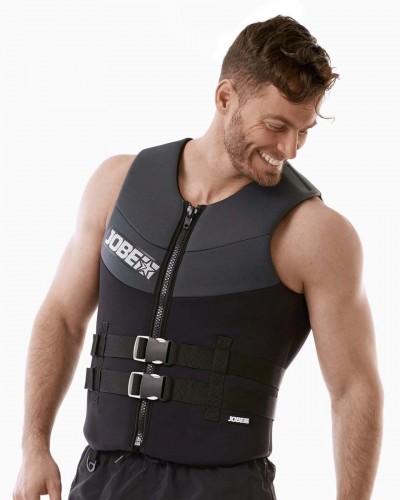 Жилет страховочный мужской Jobe Neoprene Vest Men Black (244918104)