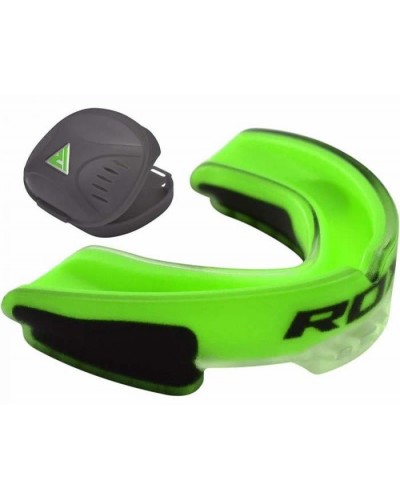 Капа боксерская RDX Gel 3D Elite Green (2450_40269)
