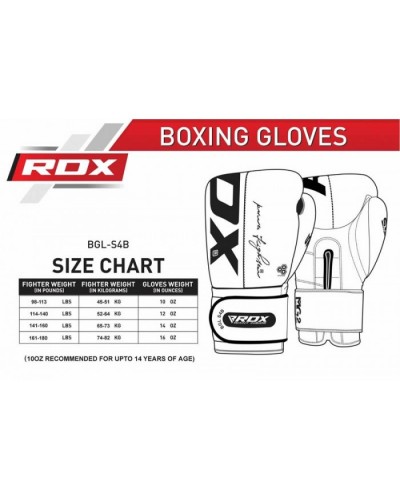 Боксерские перчатки RDX Leather Pro C4 Blue (40267)