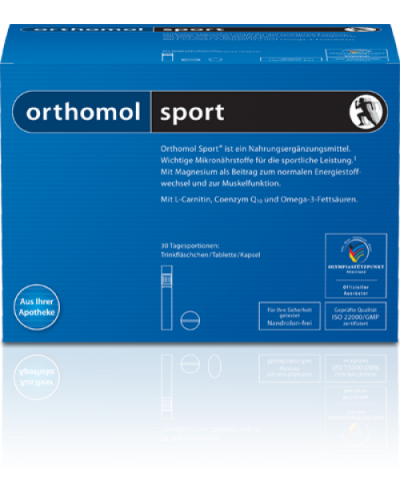 Витамины Orthomol Sport флакон + таблетки (30 дней) (26002291501)