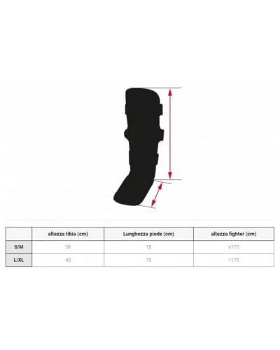 Защита голени Leone Mono Black (500124)