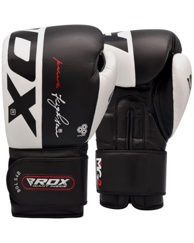 Боксерские перчатки RDX Black Pro (40286)