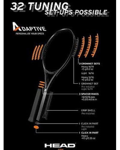Набор для тюнинга ракетки Head Adaptive Tuning Kit Speed (285306)