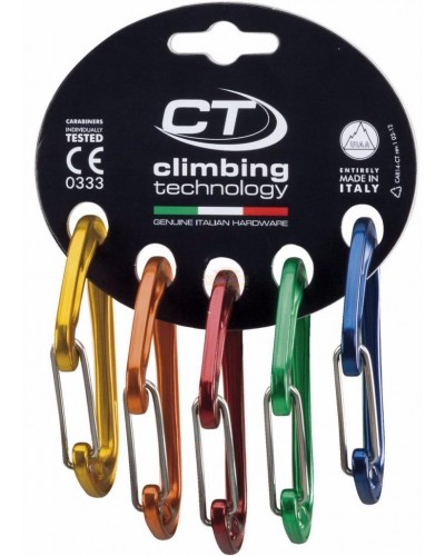 Набор карабинов Climbing Tehcnology Fly-Weight Pack, 5 шт (2C43500 999 ST1)