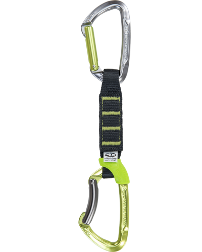 Оттяжка с карабинами Climbing Technology Lime Set Pro NY 12 cm (2E661DC COL)