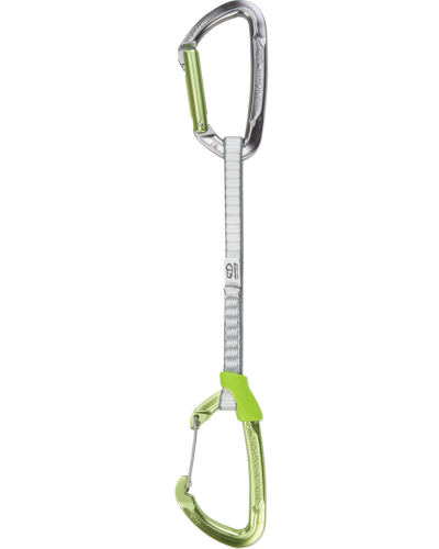Оттяжка с карабинами Climbing Technology Lime Mix Set DY 17 cm (2E670DU CON)
