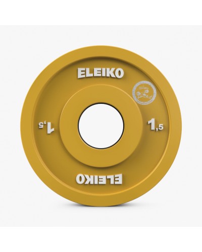 Диск Eleiko WPPO Powerlifting Competition Disc - 1,5 kg RC (3001781-0015R)