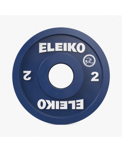 Диск Eleiko WPPO Powerlifting Competition Disc - 2 kg RC (3001781-0020R)