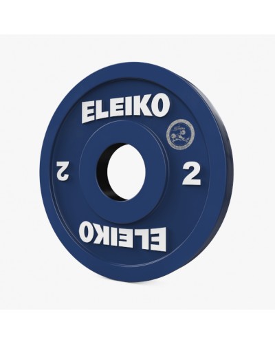 Диск Eleiko WPPO Powerlifting Competition Disc - 2 kg RC (3001781-0020R)