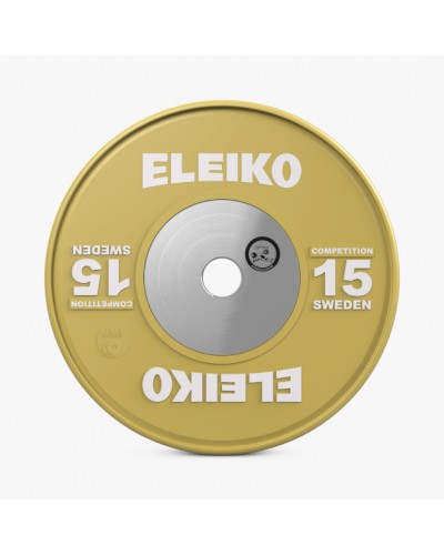 Диск Eleiko WPPO Powerlifting Competition Disc - 15 kg (3001781-15)