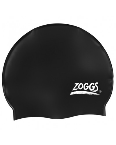 Шапочка для плавания Zoggs Silicone Cap Plain (300604.BK)