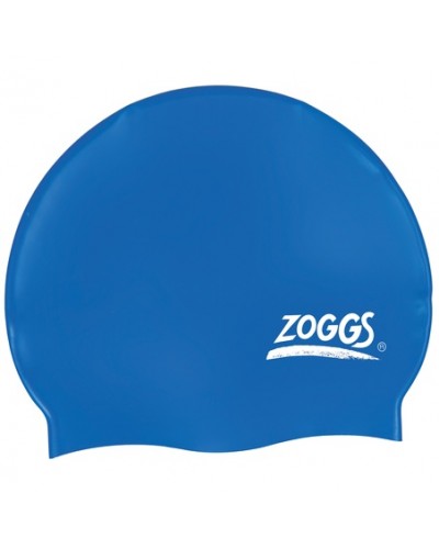 Шапочка для плавания Zoggs Silicone Cap Plain (300604.BL)