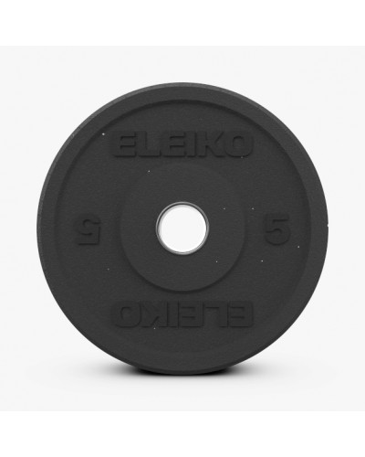 Диск Eleiko XF Bumper - 5 kg, black (3085125-05)