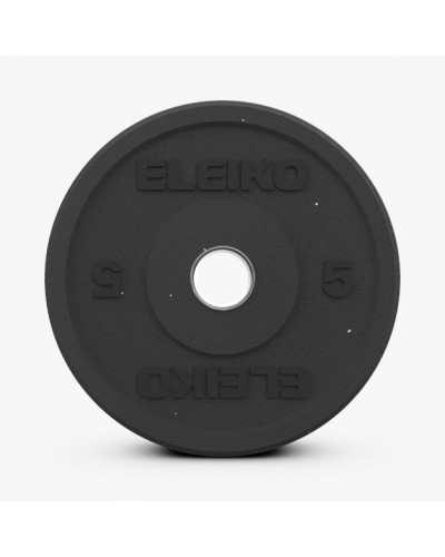 Диск Eleiko XF Bumper - 5 kg, black (3085125-05)