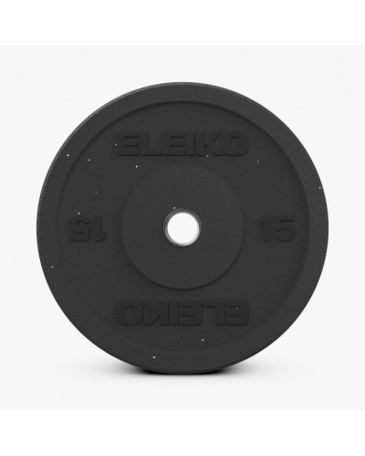 Диск Eleiko XF Bumper - 15 kg, black (3085125-15)