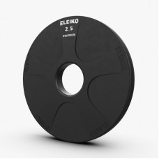 Диск Eleiko Vulcano Disc - 2.5 kg, black (324-0025)