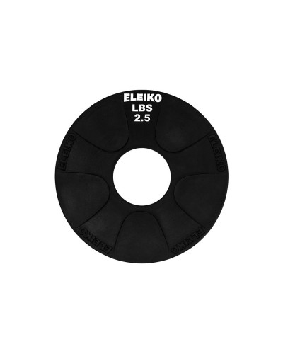 Диск Eleiko Vulcano Disc - 2.5 lbs, black (326-0025)