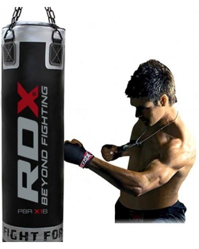 Боксерский мешок RDX Leather 1,5 м, 45-55 кг (30101)