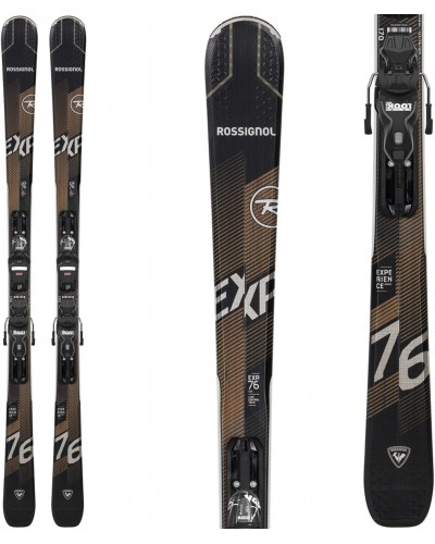 Лыжи горные Rossignol ( RAJFG01 ) Experience 76 CI + крепления ( FCJD004 ) XP11 GW Black 2021