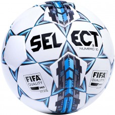 Мяч для футбола Select Numero 10 FIFA бел/сер/голуб размер 5