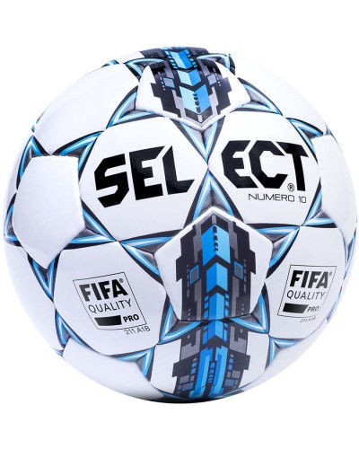 Мяч для футбола Select Numero 10 FIFA бел/сер/голуб размер 5