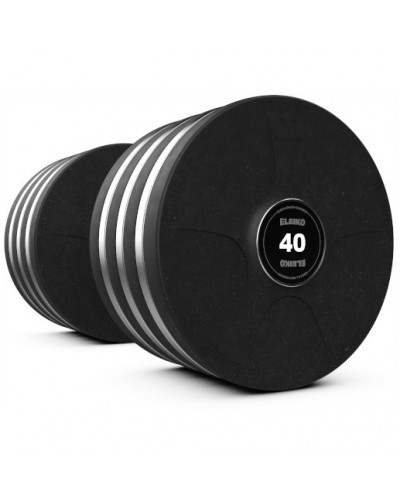 Гантель Eleiko Vulcano Disc Dumbbell Fat Grip - 40 kg (377-0400)