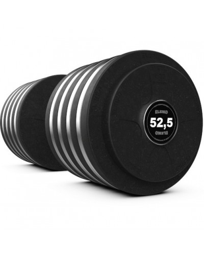 Гантель Eleiko Vulcano Disc Dumbbell Fat Grip - 52.5 kg (377-0525)