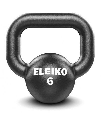 Гиря Eleiko Kettlebell - 6 kg, black (380-0060)