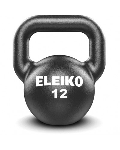 Гиря Eleiko Kettlebell - 12 kg, black (380-0120)