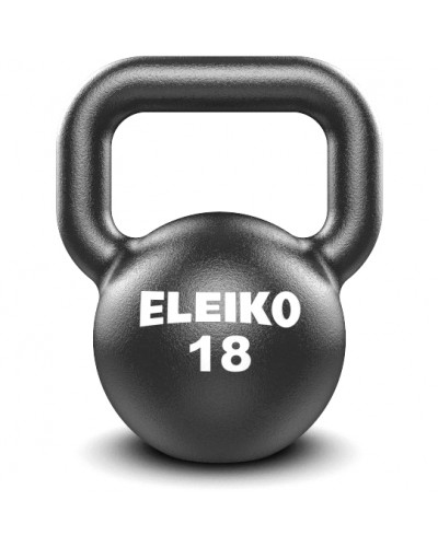 Гиря Eleiko Kettlebell - 18 kg, black (380-0180)