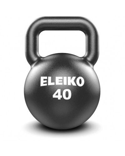 Гиря Eleiko Kettlebell - 40 kg, black (380-0400)